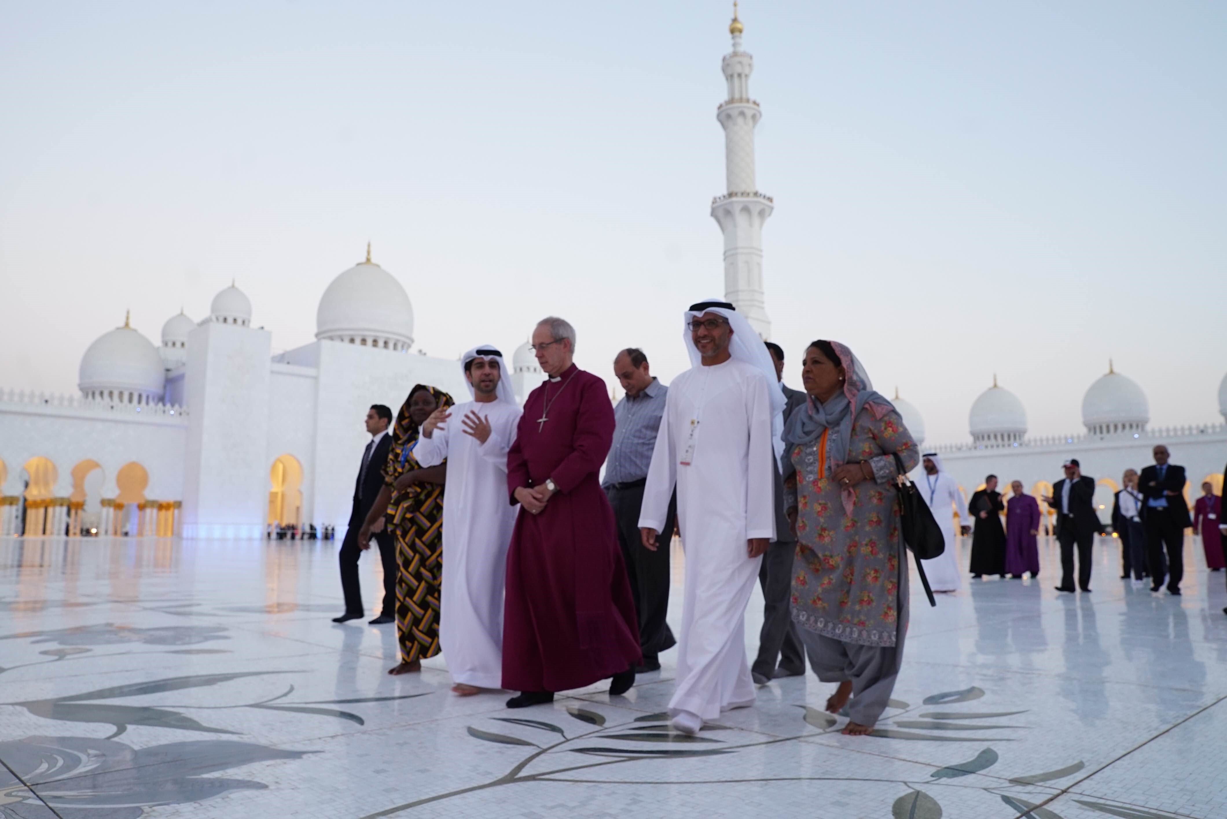 Justin Welby in Abu Dhabi