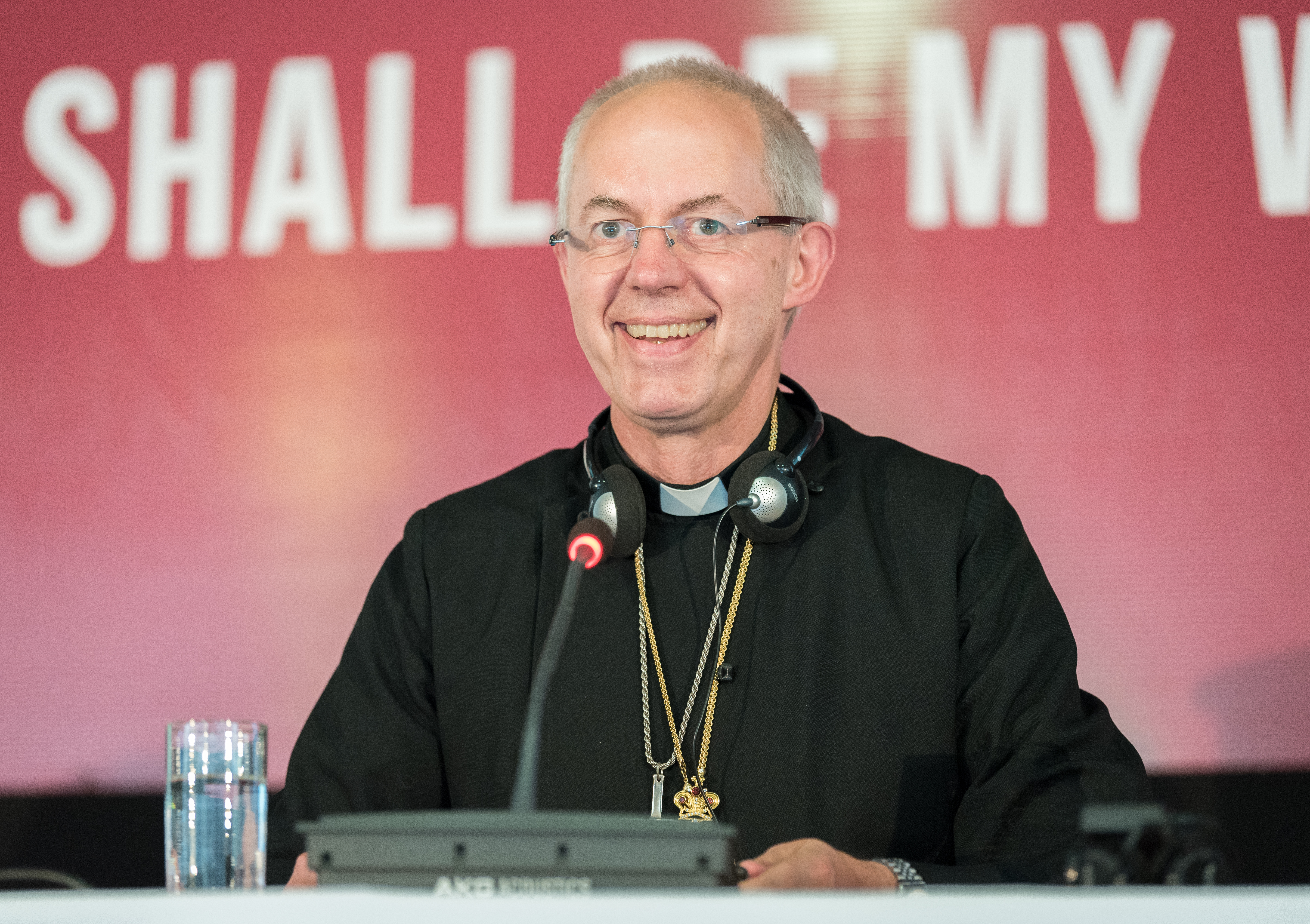 Justin Welby in Serbia