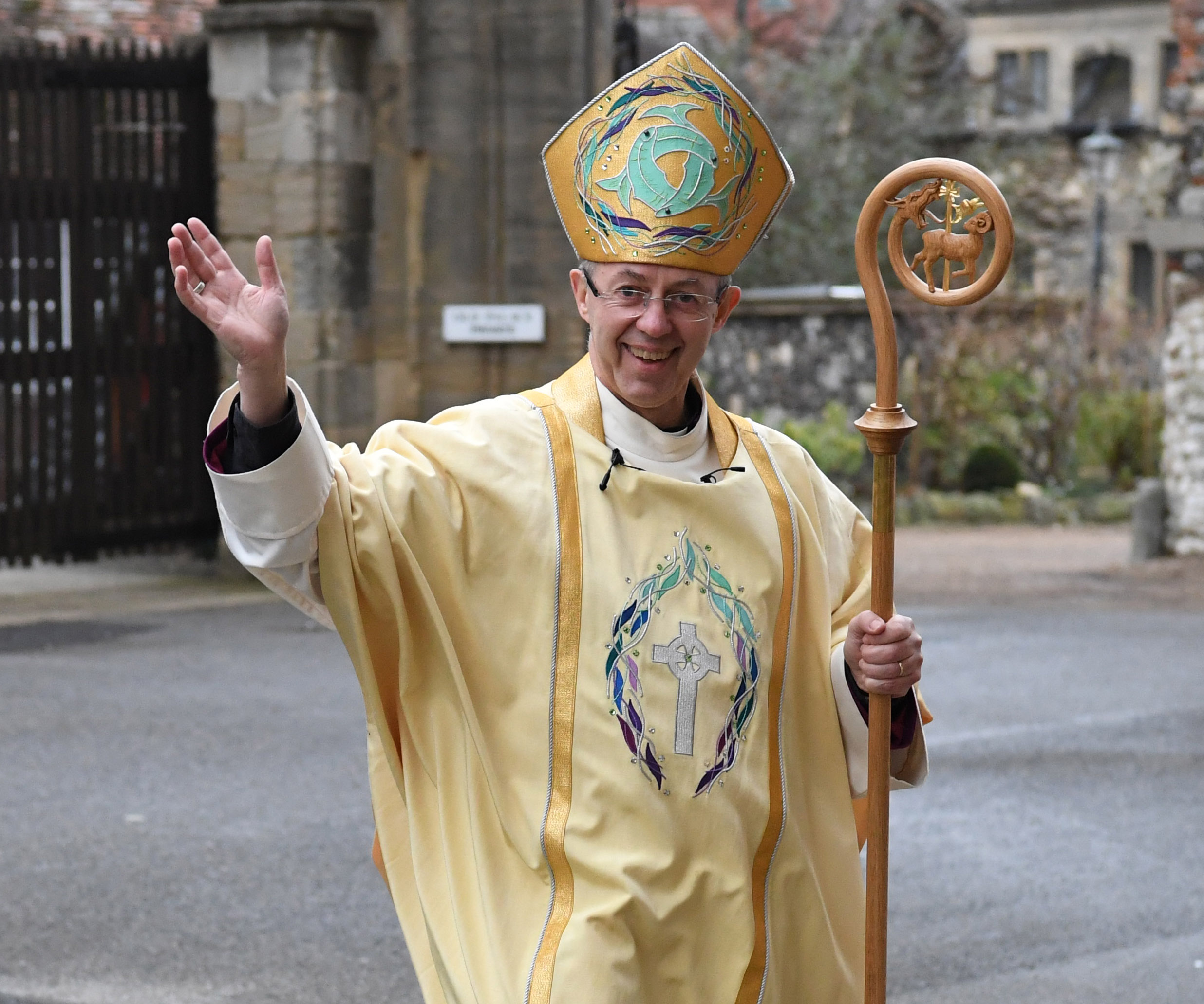Justin Welby at Canterbury Cathedral 