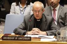 Archbishop Justin Welby at the UN 
