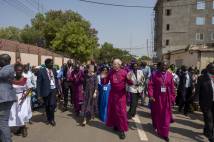 Archbishop Justin arrives in Juba, South Sudan