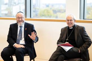 Archbishop Justin and Chief Rabbi Mirvis