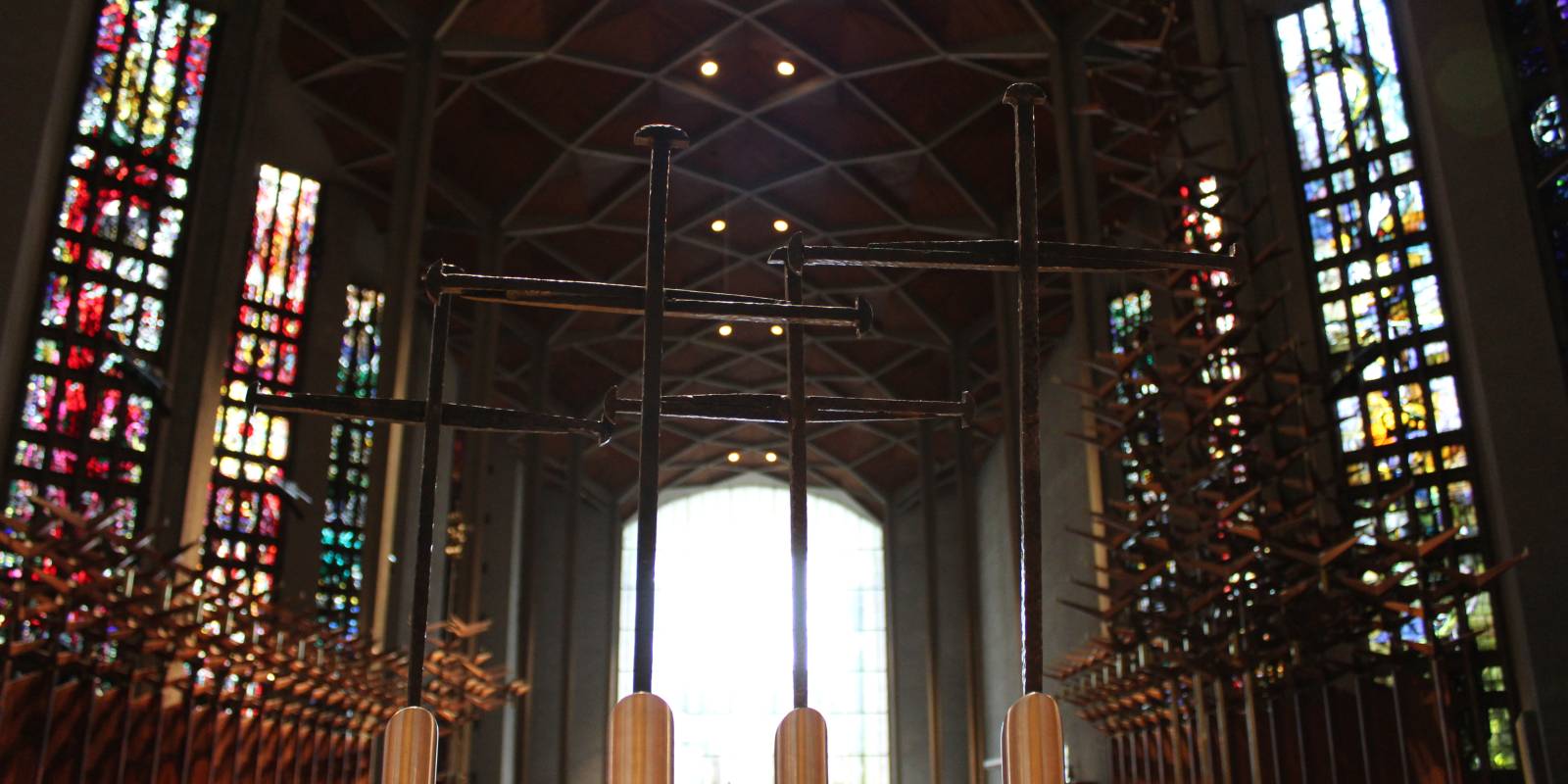 Cross of Nails x 4 in Coventry Cathedral 