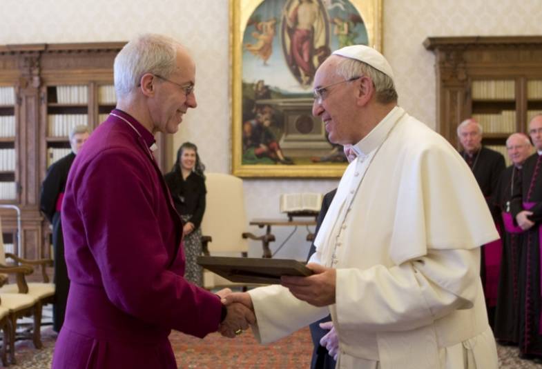  Archbishop Justin and Pope Francis will have their third fomal meeting in Rome next week. 