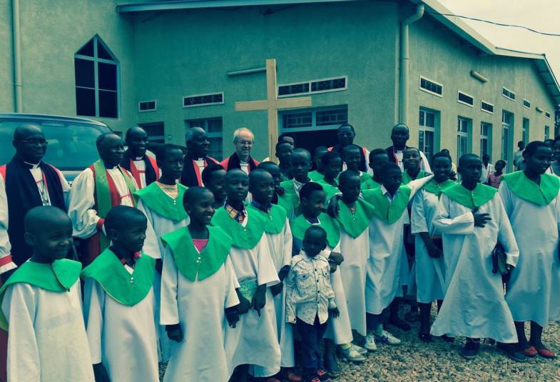 Archbishop of Canterbury Justin Welby made an official visit to the Anglican Church of Rwanda