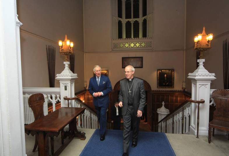 The Archbishop of Canterbury and HRH The Prince of Wales