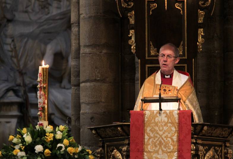 Justin Welby at Westminster Abbey