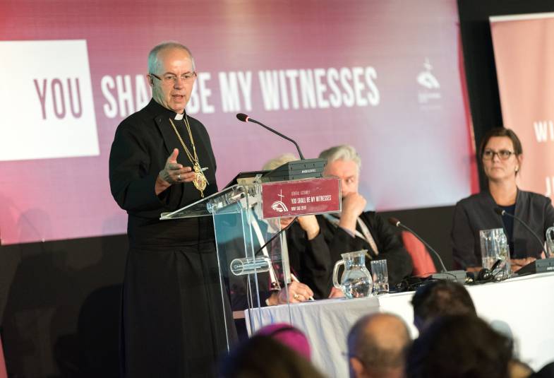 Justin Welby in Serbia 