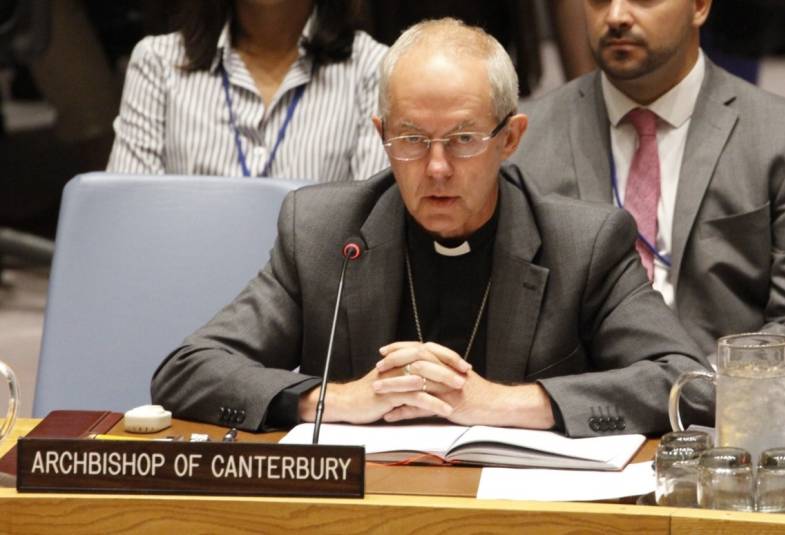 Archbishop Justin Welby at the UN 