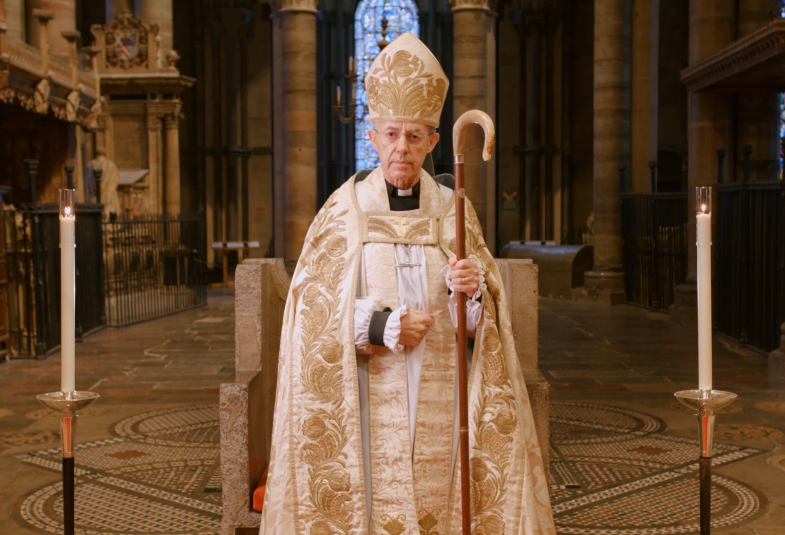 Archbishop Justin at Christmas 