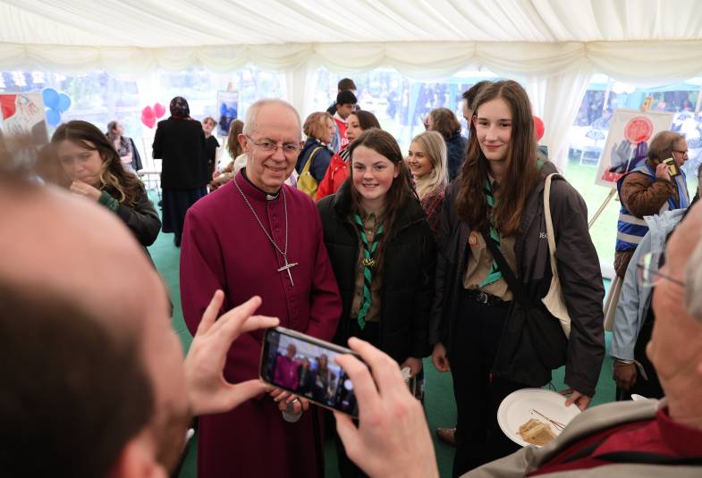 Archbishop of Canterbury Hosts Post-Coronation Lunch For 400 Young People 