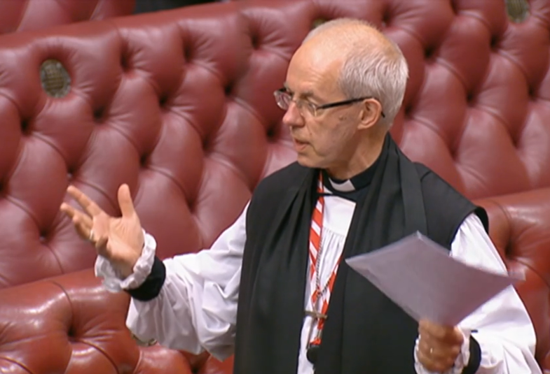 Archbishop speech house of lords 23