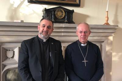 ABC meeting with Revd Fadi Diab at the Old Palace