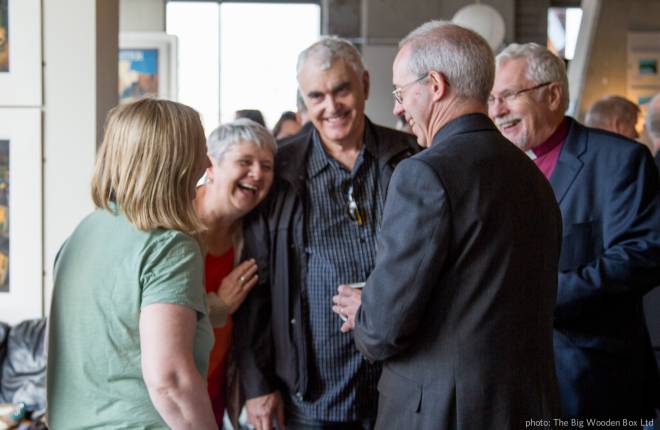 Justin Welby at Dock Cafe