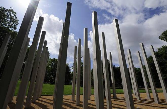 Memorial to London Bombing Victims