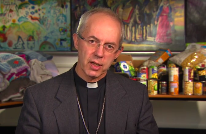 The Archbishop of Canterbury's 2017 New Year Message