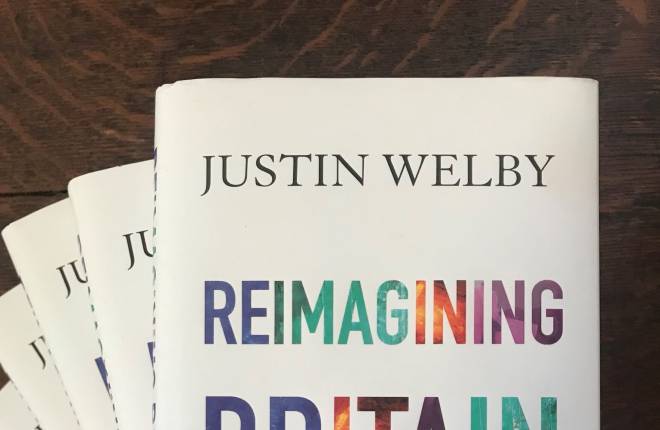 Copies of Reimagining Britain by Justin Welby