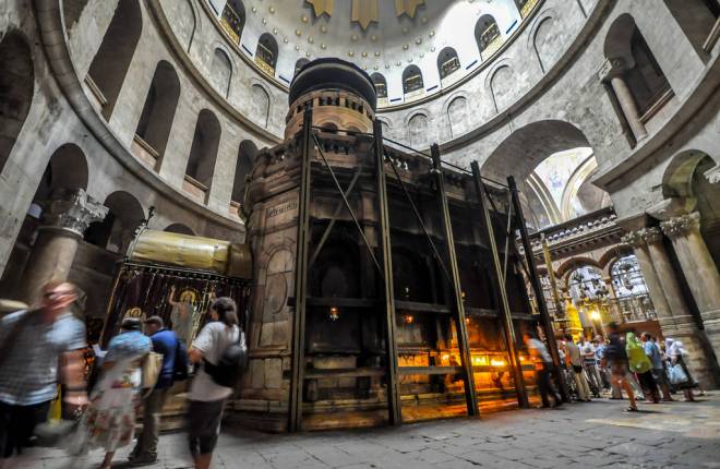 The Church of the Holy Sepulchre in Jerusalem 