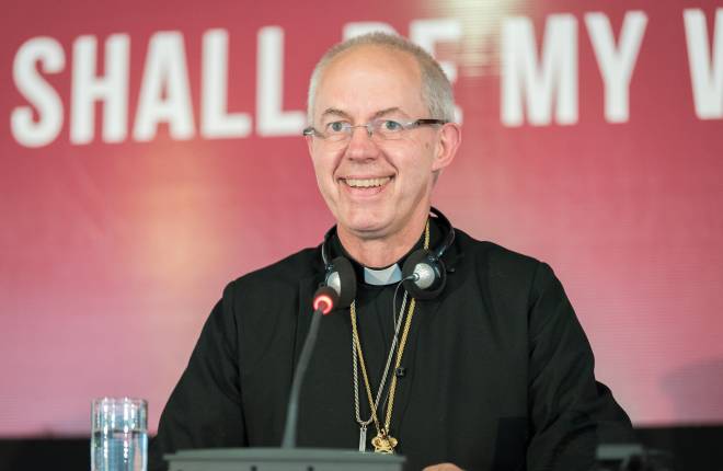 Justin Welby in Serbia