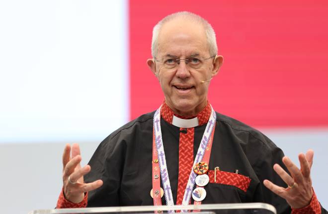 Archbishop Justin speaks at the Lambeth Conference