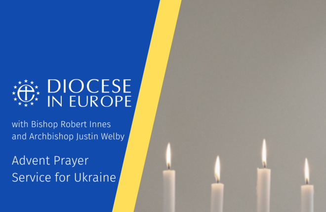 Advent prayer service for peace in Ukraine