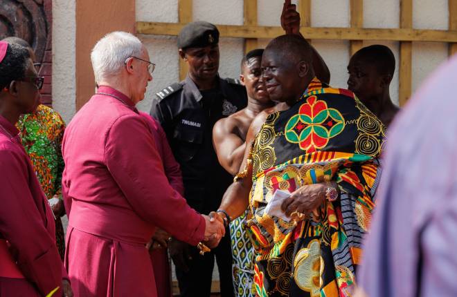 Archbishop meets Ashanti King
