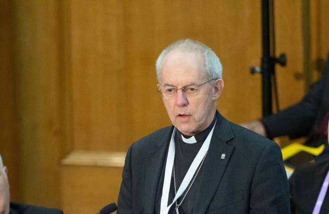 Archbishop Justin speaking to the LLF debate Synod Nov 2023