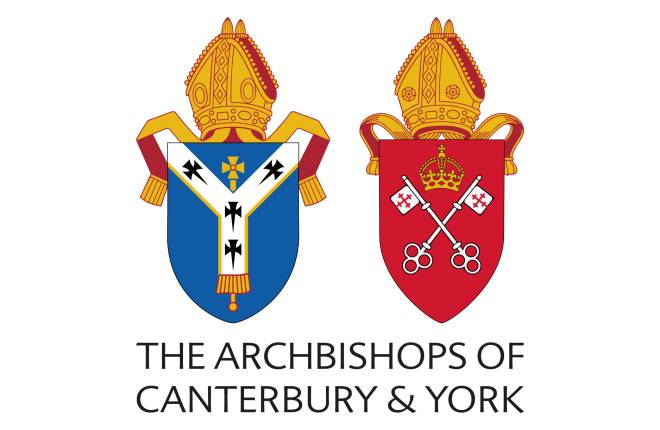 The logo for the Archbishops of Canterbury and York